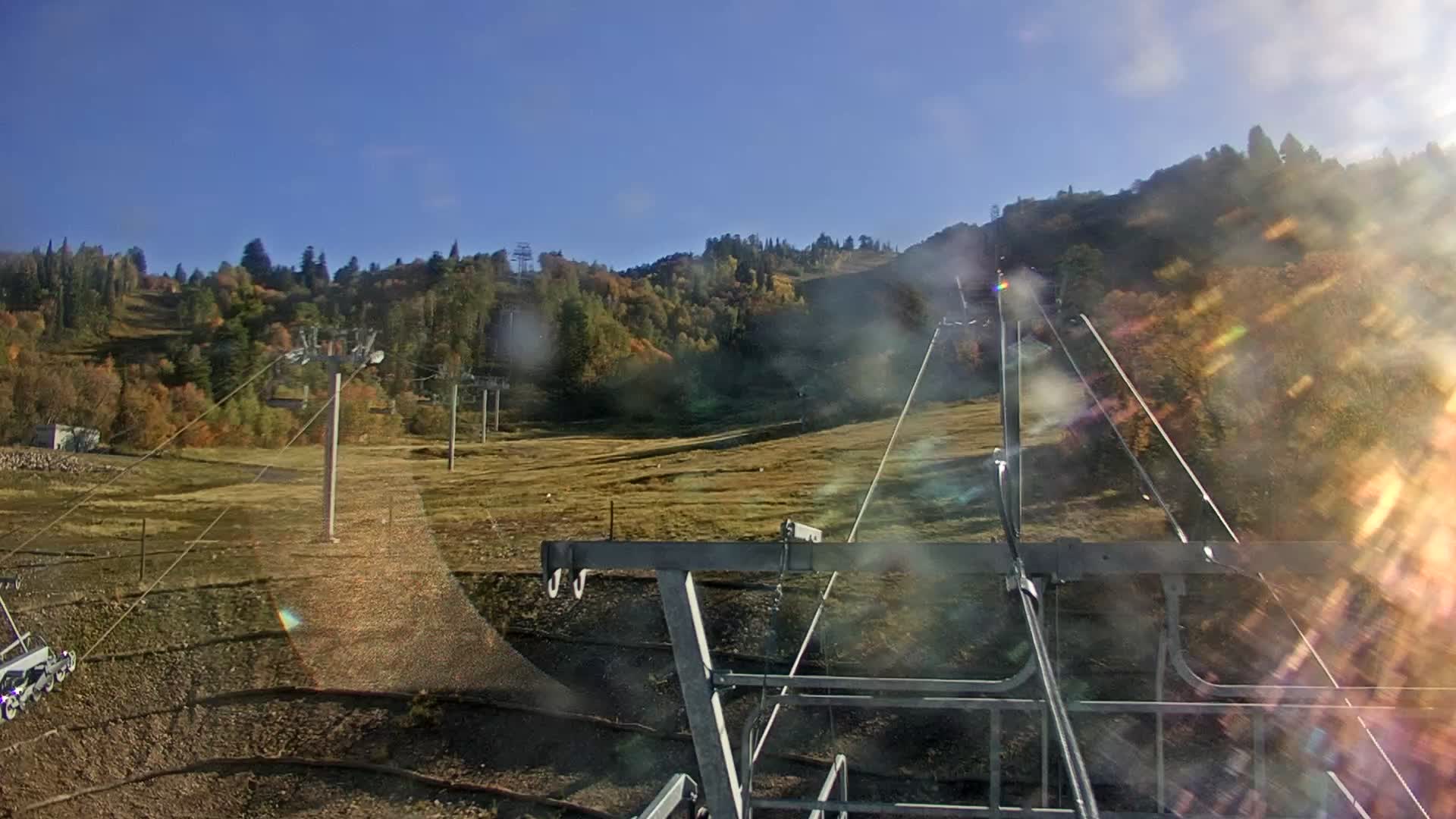 Snowbasin Base of Wildcat webcam