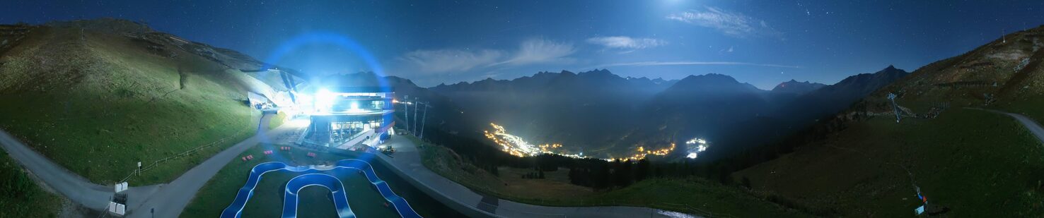 Solden Gaislachkogelbahn mid-station webcam