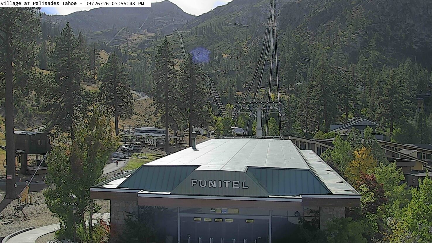 Palisades Tahoe Village Base webcam