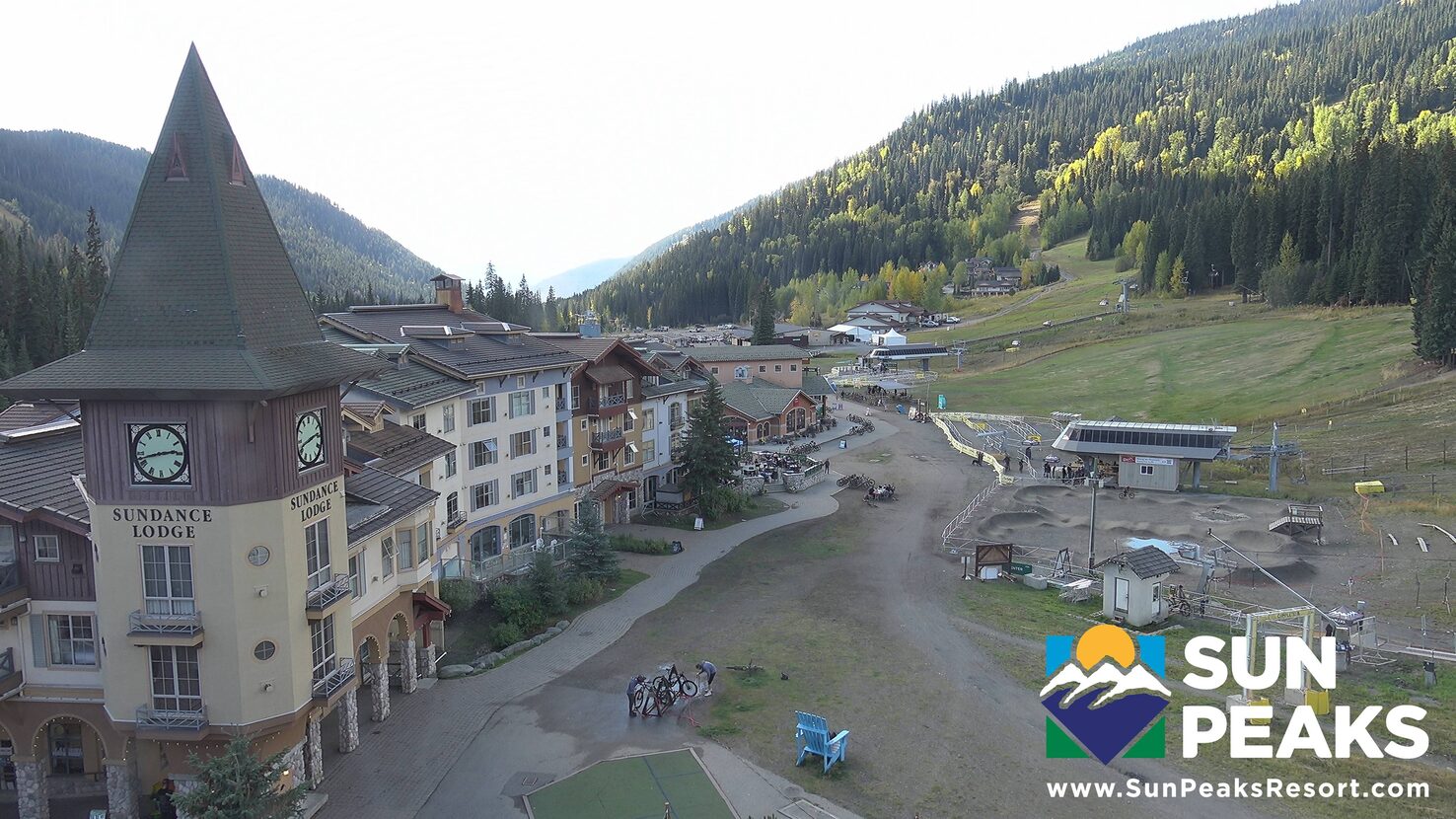 Sun Peaks Resort Valley webcam