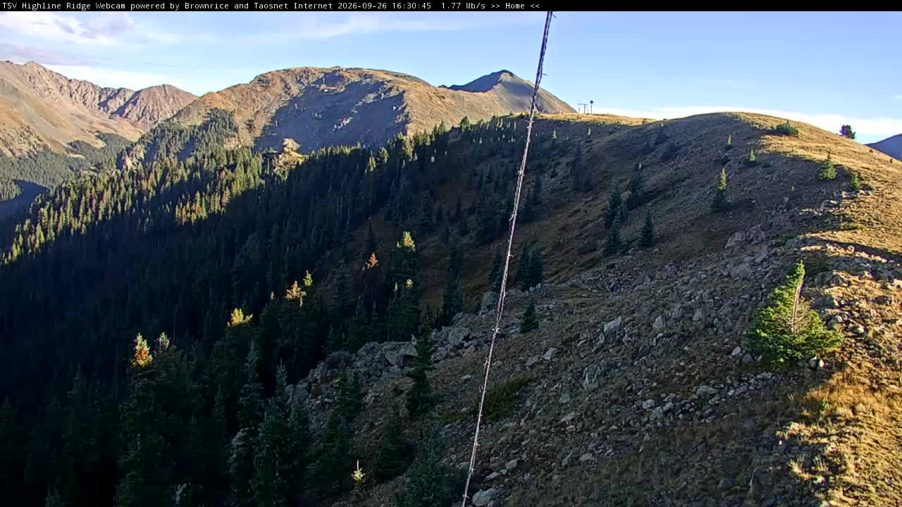 Taos Highline webcam