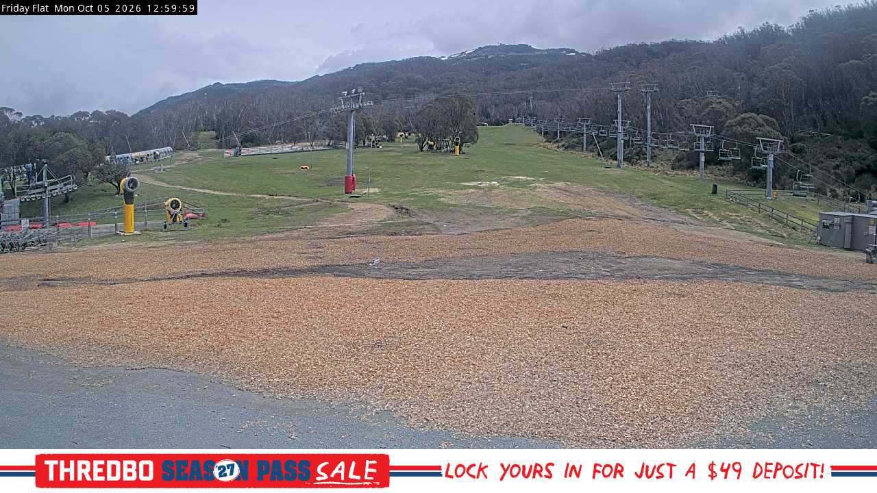 Thredbo Friday Flat webcam