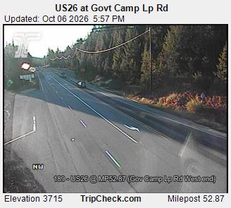 Timberline US26 at Govt Camp Lp Rd webcam