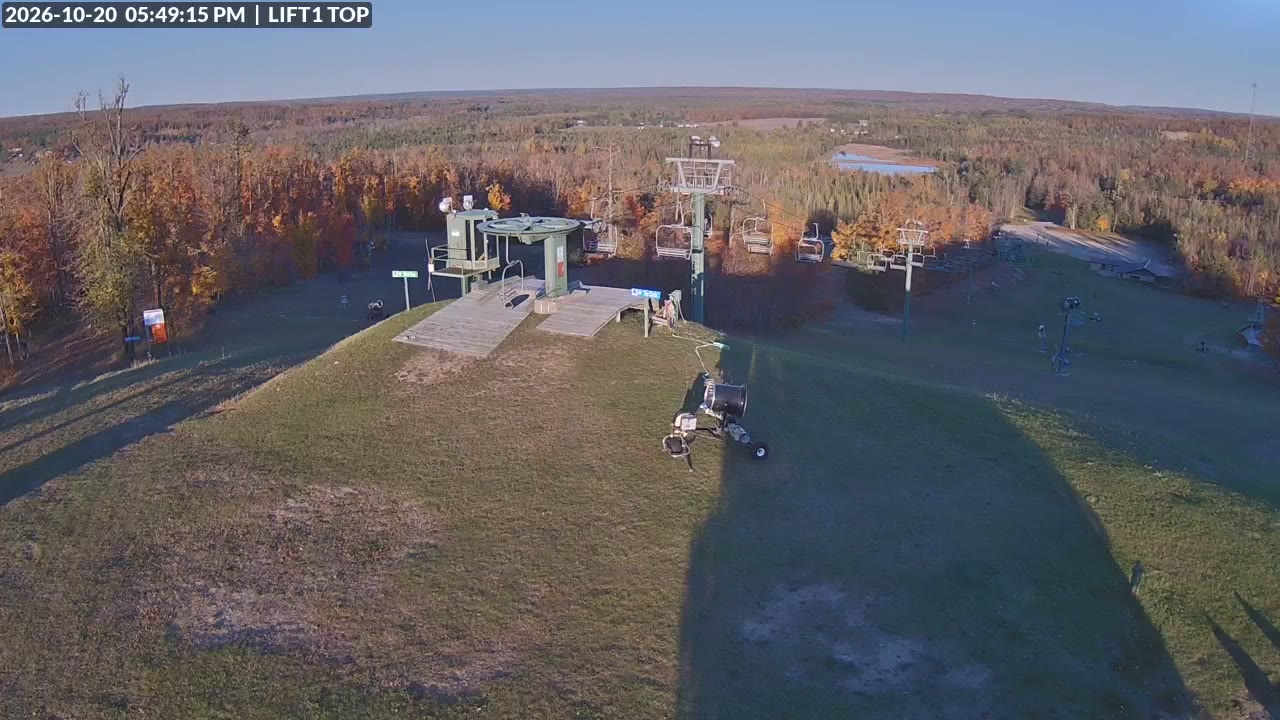 Treetops Lift 1 Top webcam