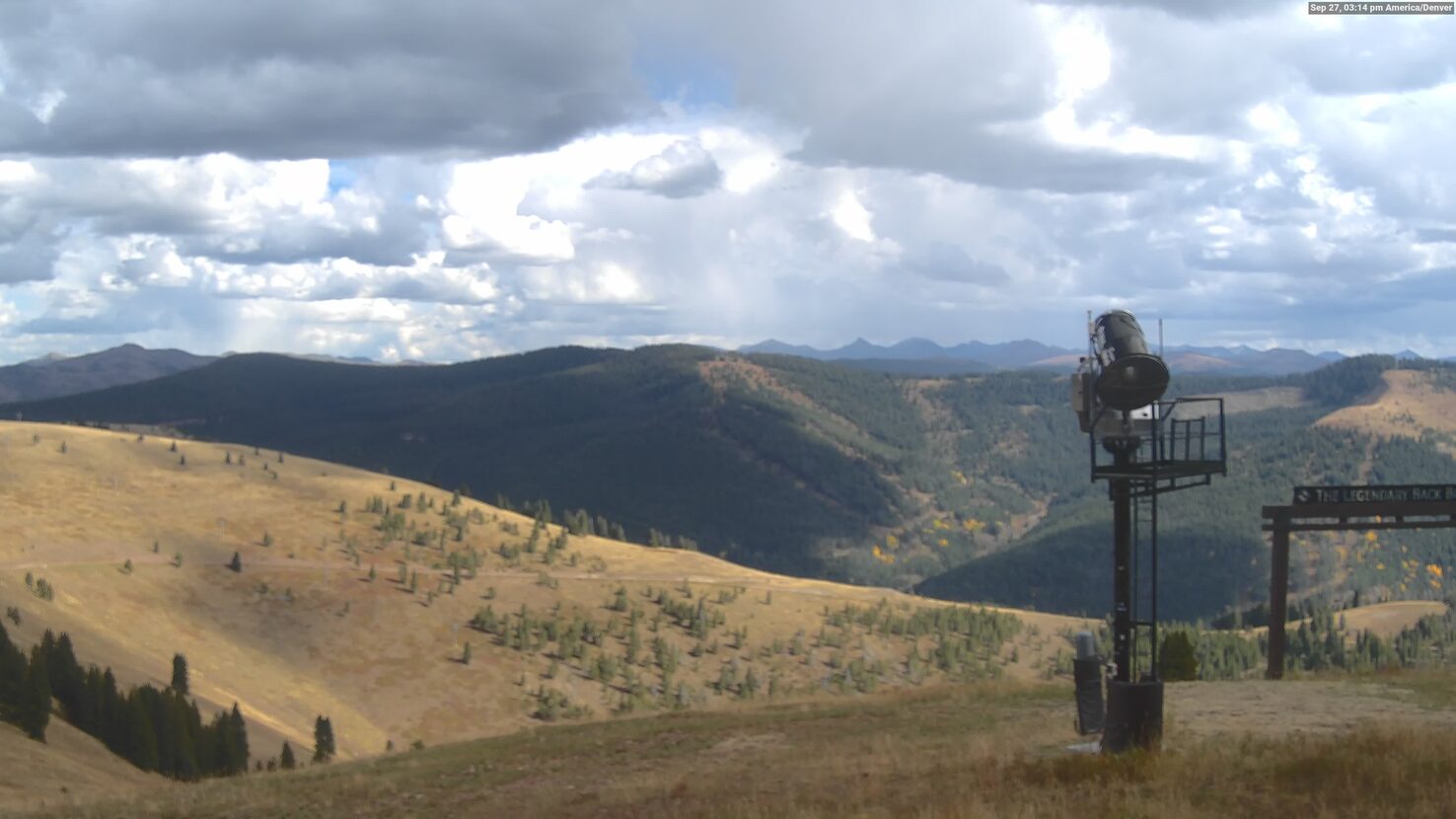 Vail Sun Up Bowl Overlook webcam