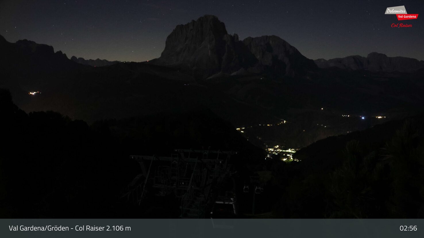 Val Gardena Col Raiser webcam