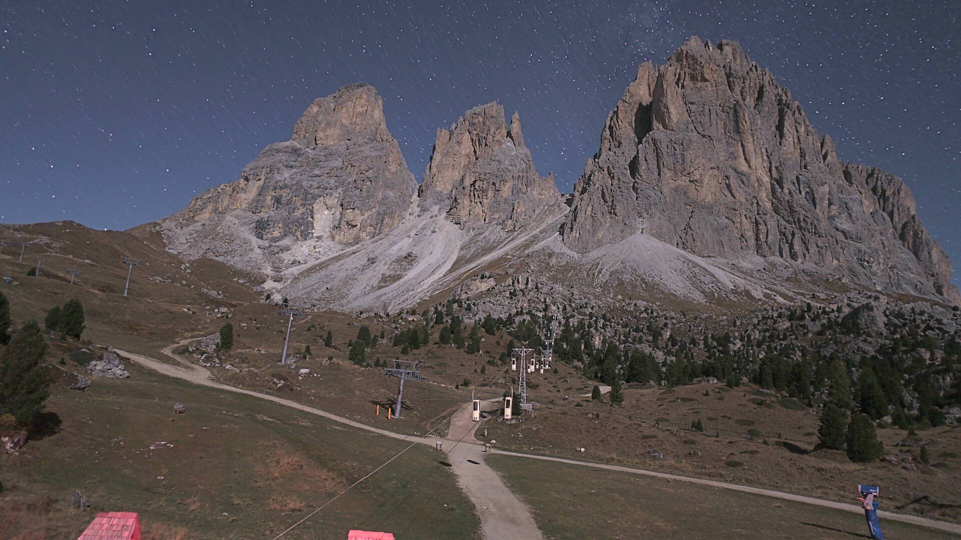 Val Gardena Forcella Valley webcam