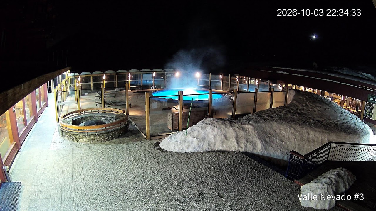 Valle Nevado Pool webcam