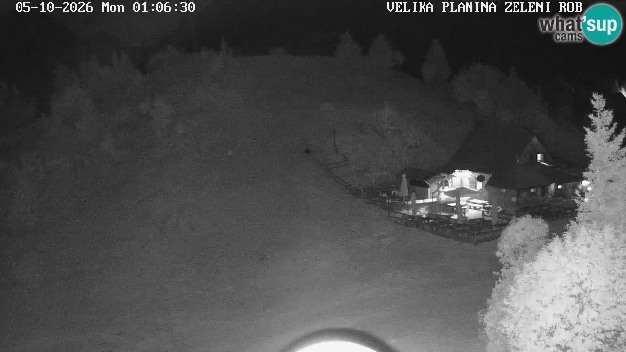 Velika Planina Slope View webcam
