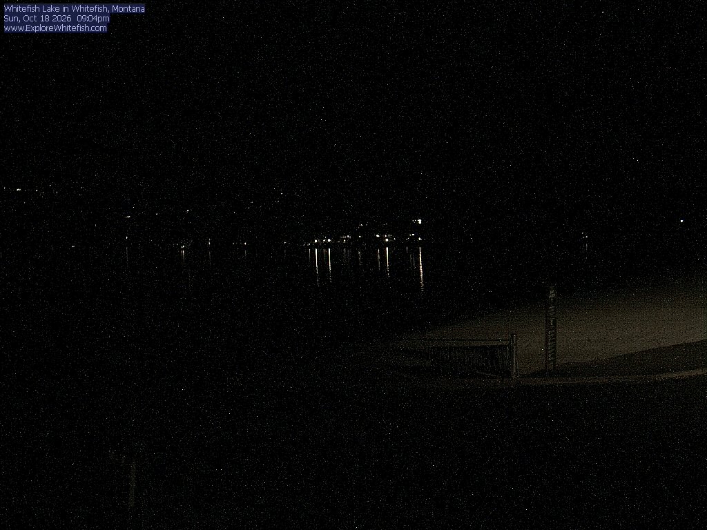 Whitefish City Beach webcam