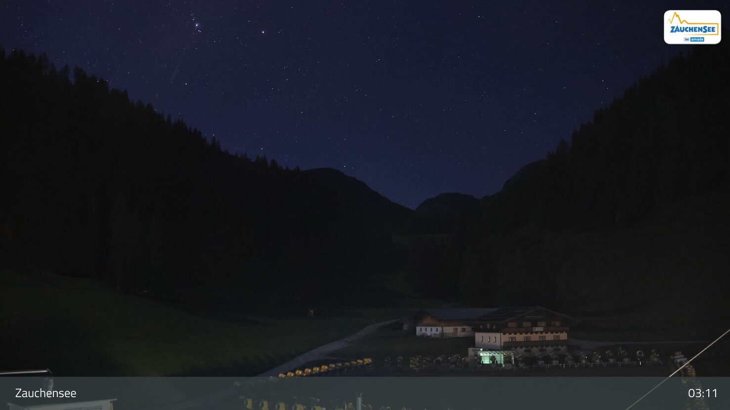 Zauchensee Weltcuparena - Bottom of Schwarzwandbahn webcam