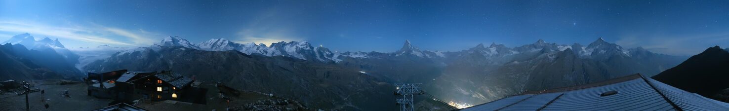 Zermatt Rothorn webcam