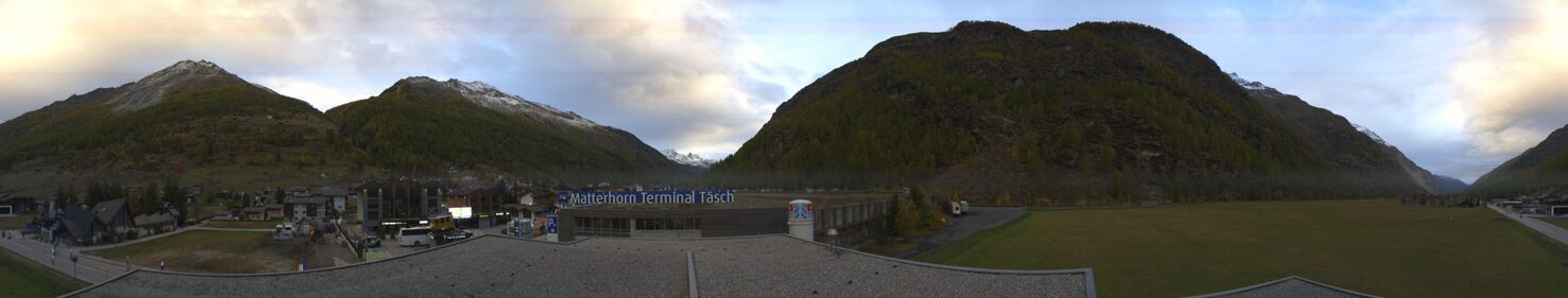 Zermatt Tasch Langlaufloipe webcam